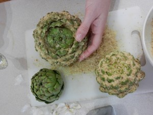 Stuffed Artichoke